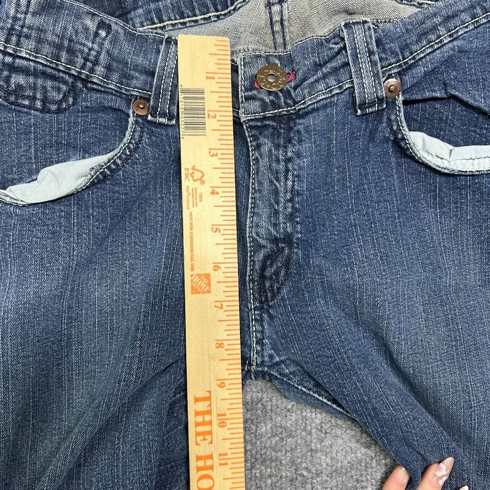 Levi's 504 Low Skinny Jeans Men's Blue‎ Denim Pockets Classic Zip Fly - 31x33